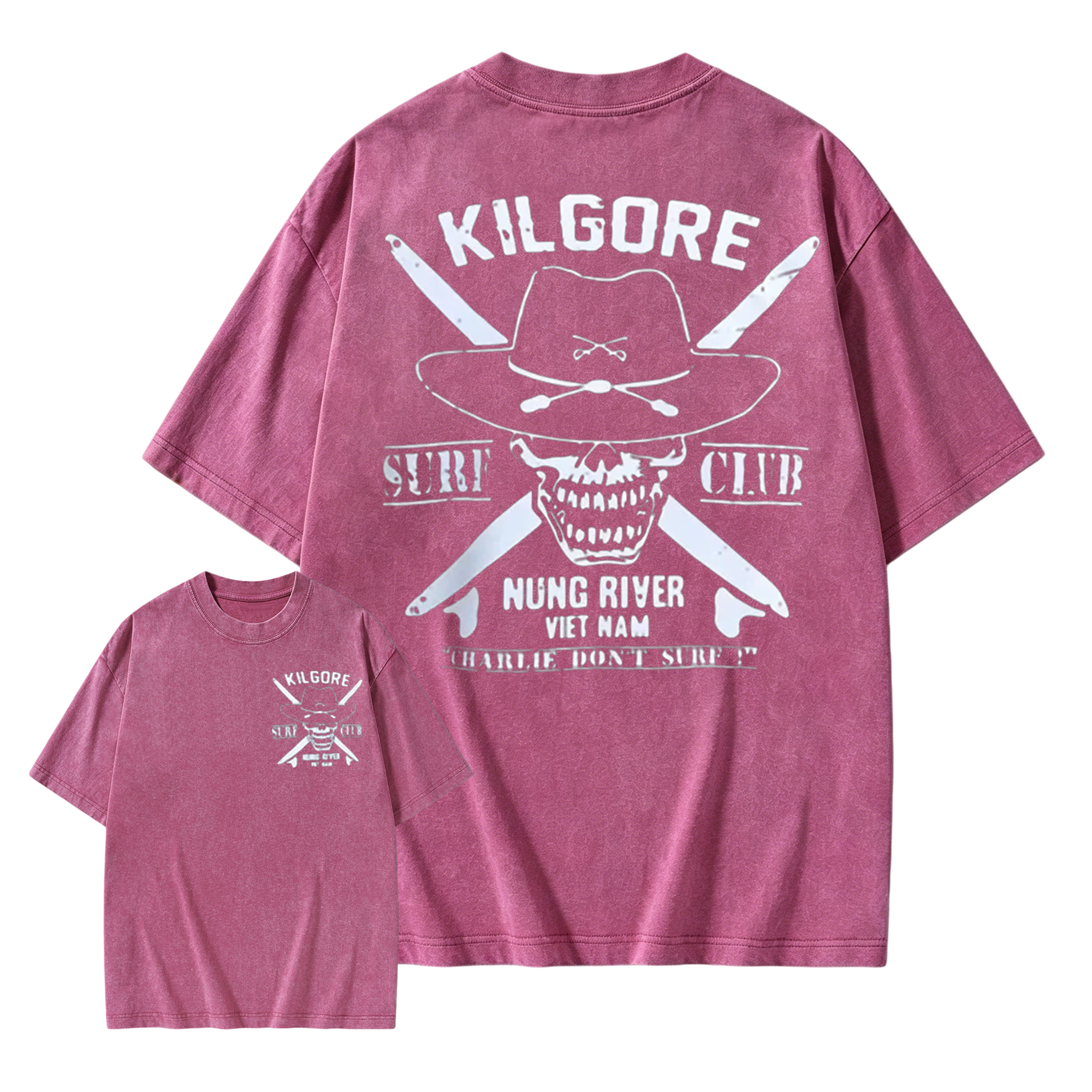 Kilgore Surf Club Nung River Vietnam Washed T-shirt
