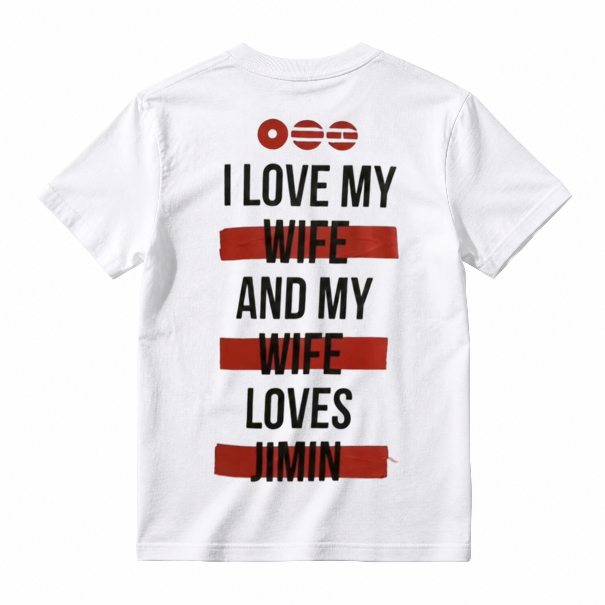 Funny Husband T-Shirt | I Love My Wife And My Wife Loves Jimin Graphic Tee