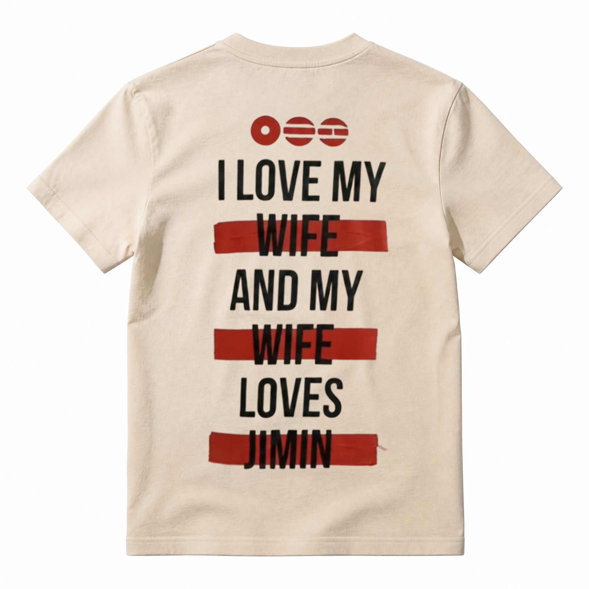 Funny Husband T-Shirt | I Love My Wife And My Wife Loves Jimin Graphic Tee