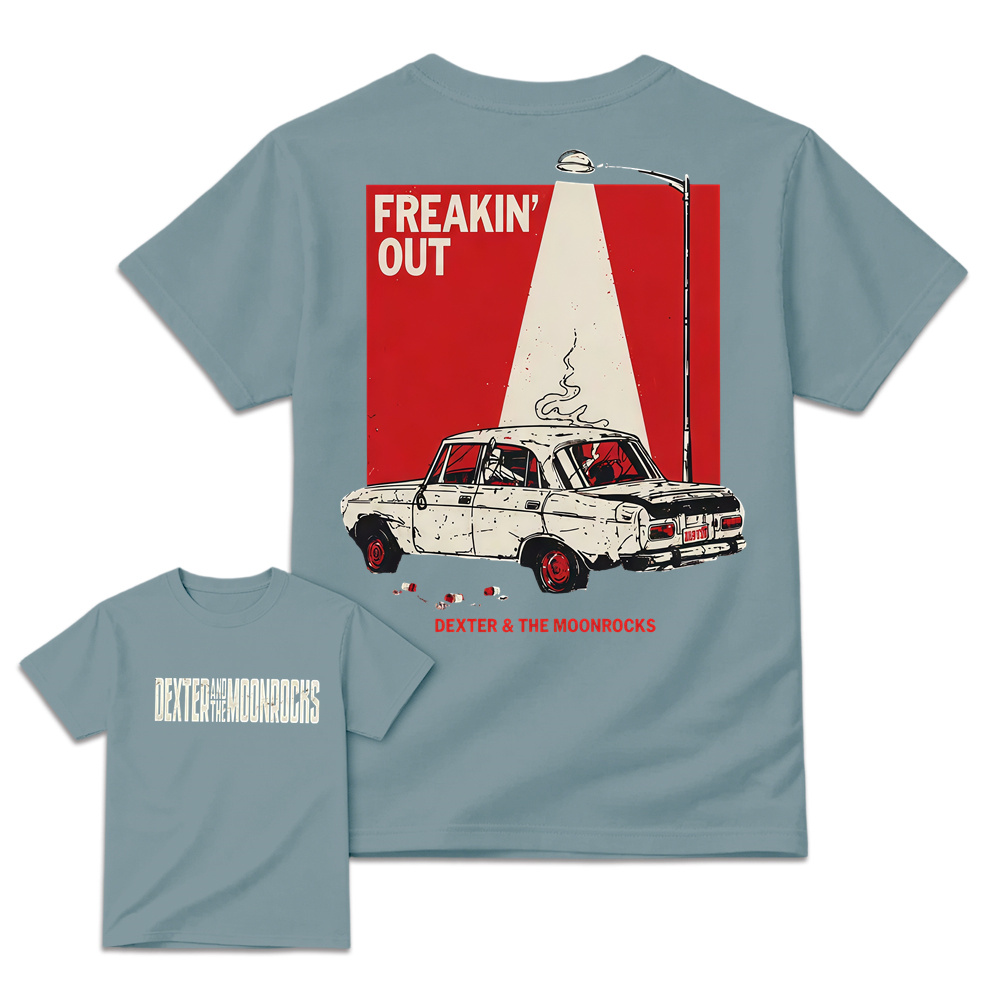 Dexter and The Moonrocks Freakin’ Out T-Shirt, Vintage Indie Rock Band Graphic Tee