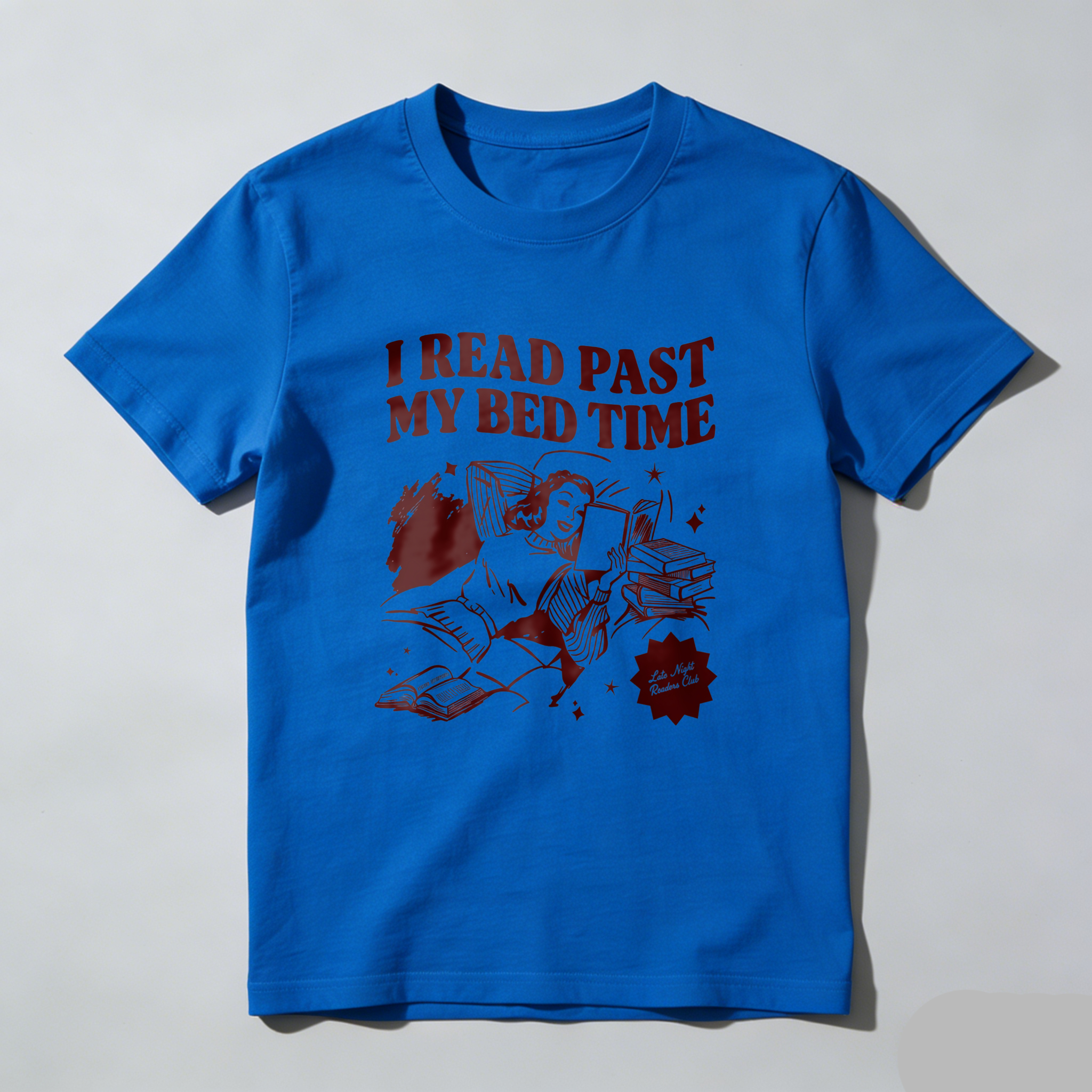 Wardrobecart I Read Past My Bed Time Tshirt