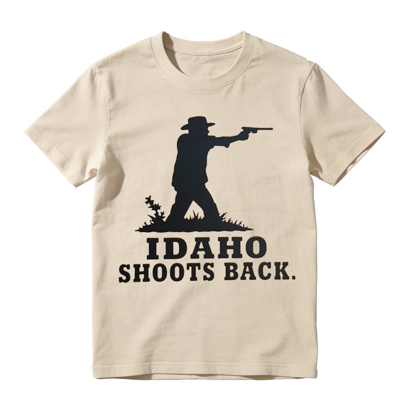 Idaho Shoots Back Vintage Western Graphic T-Shirt