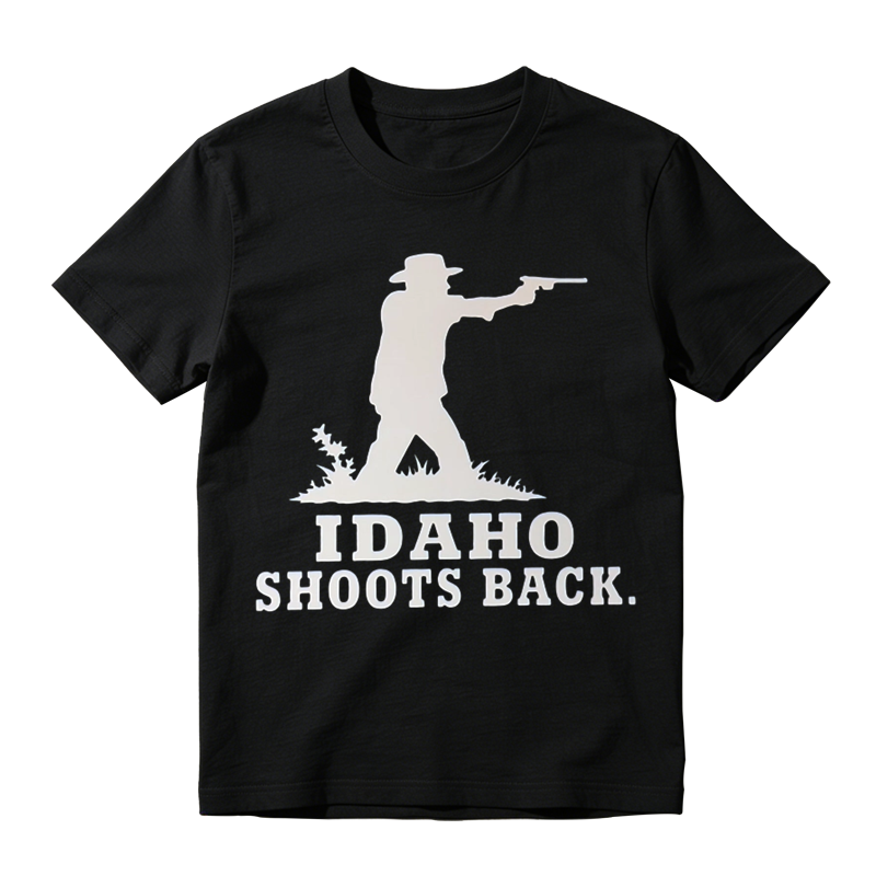 Idaho Shoots Back Vintage Western Graphic T-Shirt