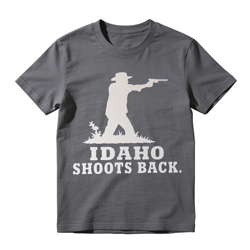 Idaho Shoots Back Vintage Western Graphic T-Shirt