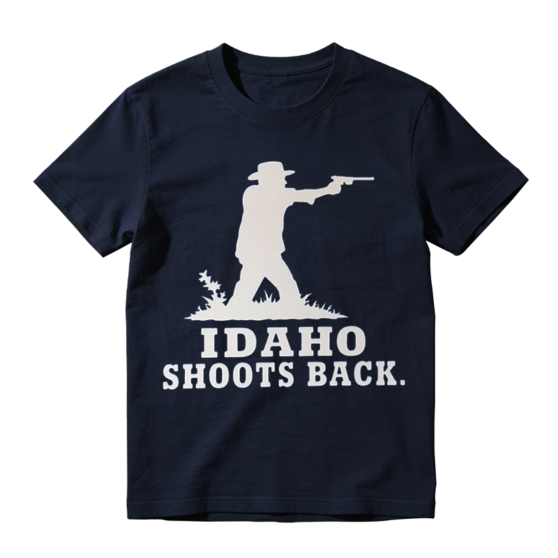Idaho Shoots Back Vintage Western Graphic T-Shirt