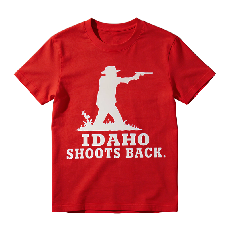 Idaho Shoots Back Vintage Western Graphic T-Shirt