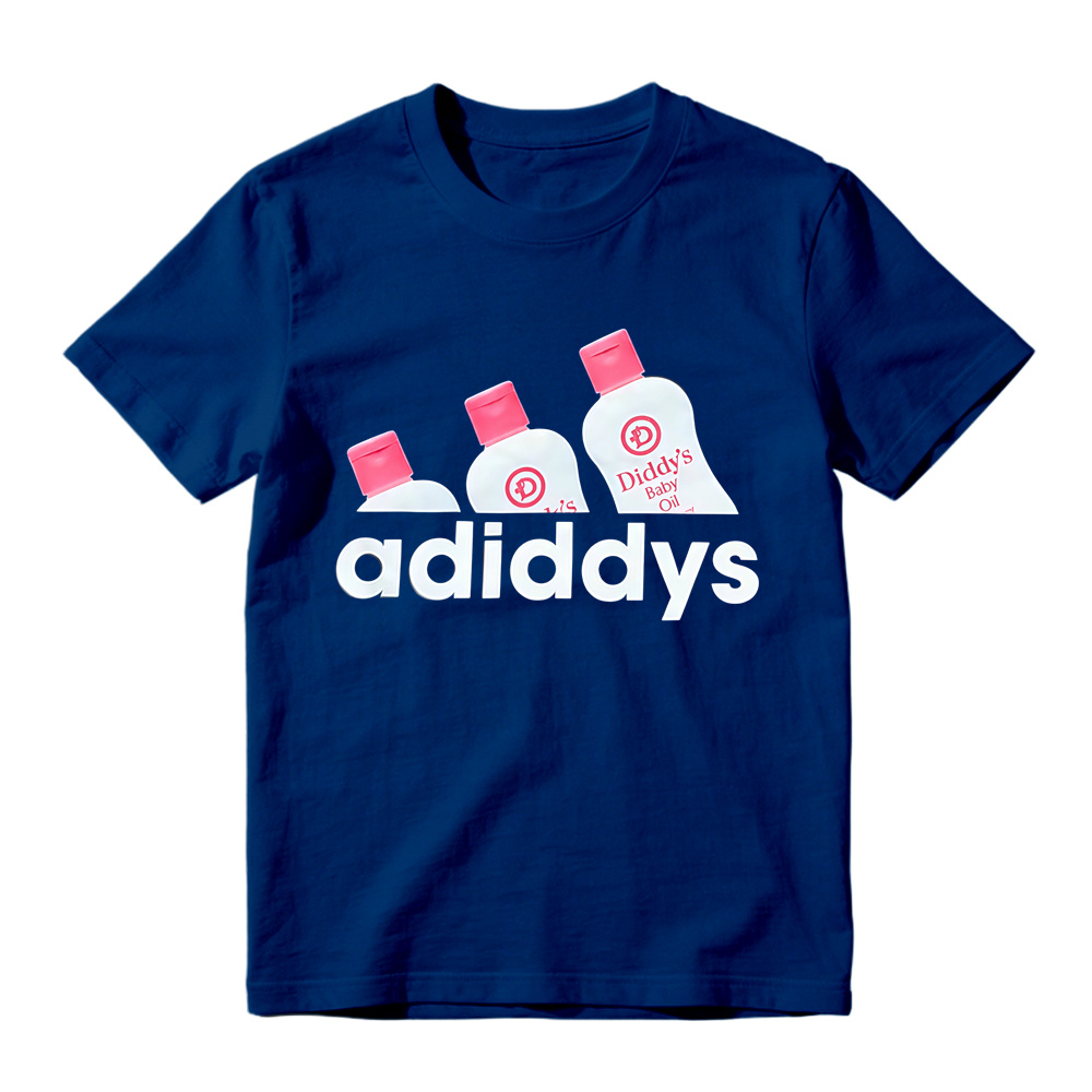 Retro Cute Oil Bottle Art Graphic Tee Unisex Funny Daily Casual T-Shirt