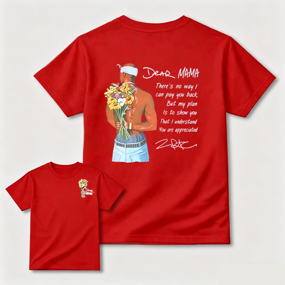 Dear Mama Graphic T-Shirt – Floral Vintage Cotton Tee