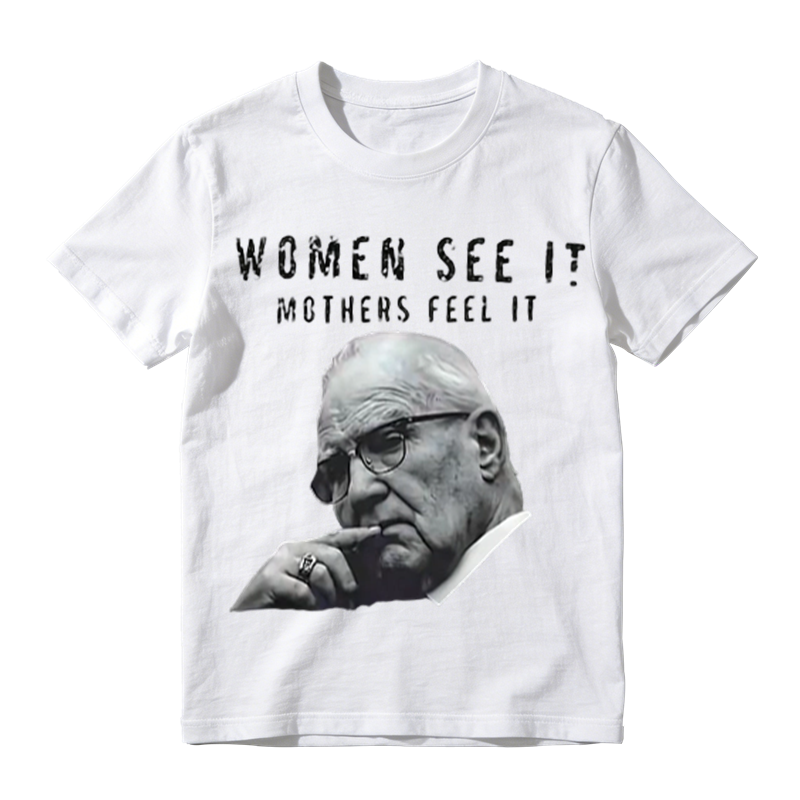 Women See It Mothers Feel It Political Portrait Graphic T‑Shirt