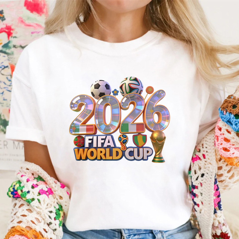 2026 Fifa World Cup Soccer Ball Trophy T-shirt