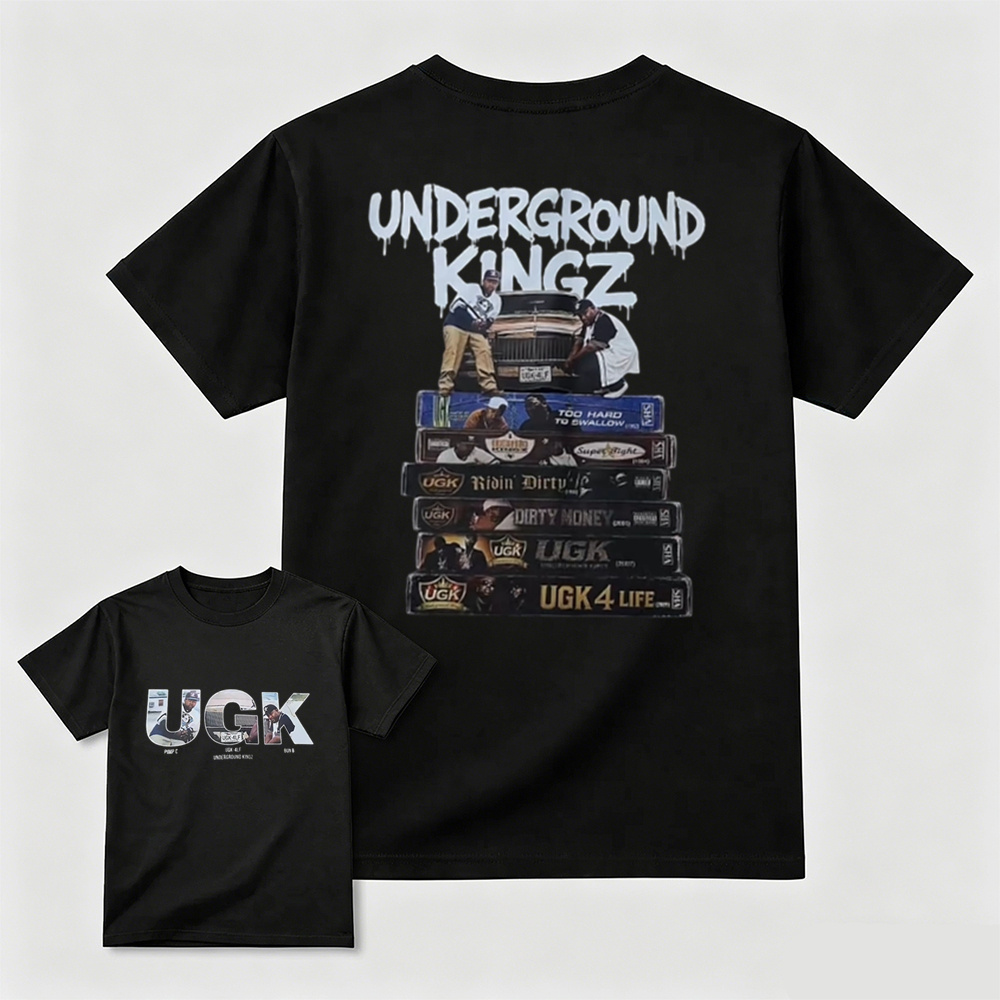 Underground Kingz Graphic T-Shirt – Urban Hip Hop Streetwear Vintage Tee