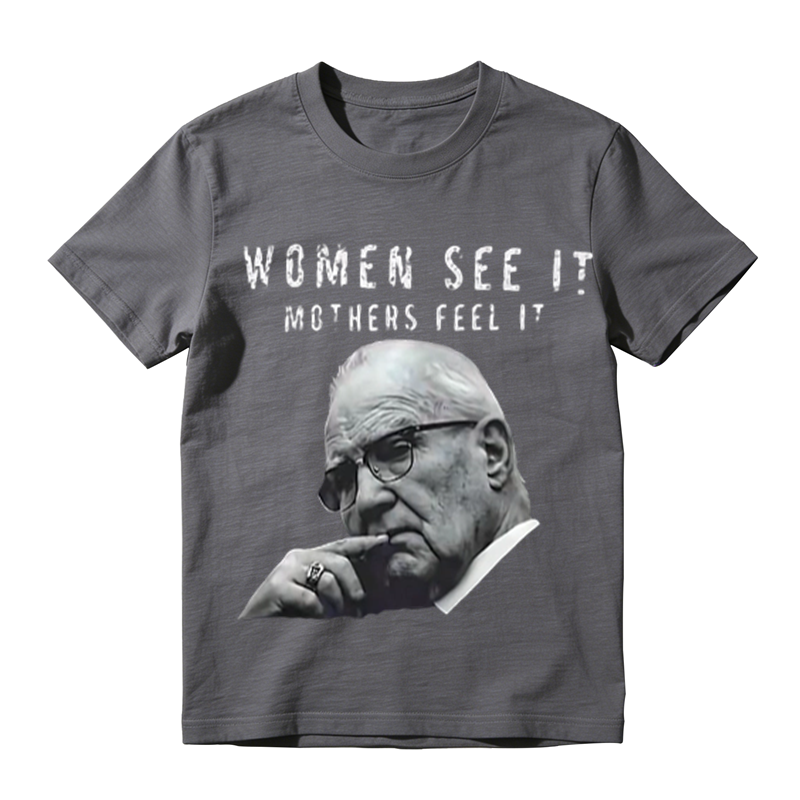 Women See It Mothers Feel It Political Portrait Graphic T‑Shirt