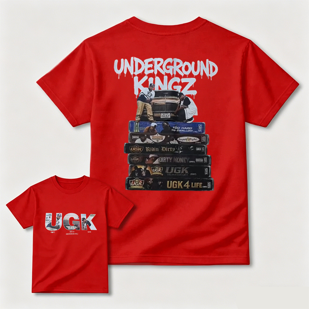 Underground Kingz Graphic T-Shirt – Urban Hip Hop Streetwear Vintage Tee