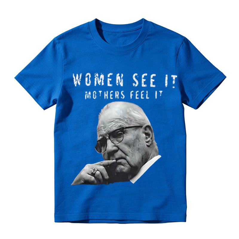 Women See It Mothers Feel It Political Portrait Graphic T‑Shirt