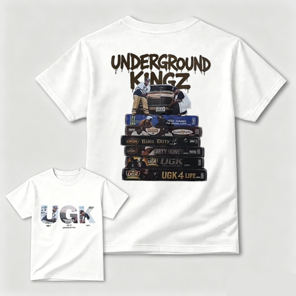 Underground Kingz Graphic T-Shirt – Urban Hip Hop Streetwear Vintage Tee
