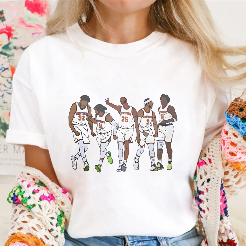 Basketball Players Team Graphic Unisex Classic T-shirt