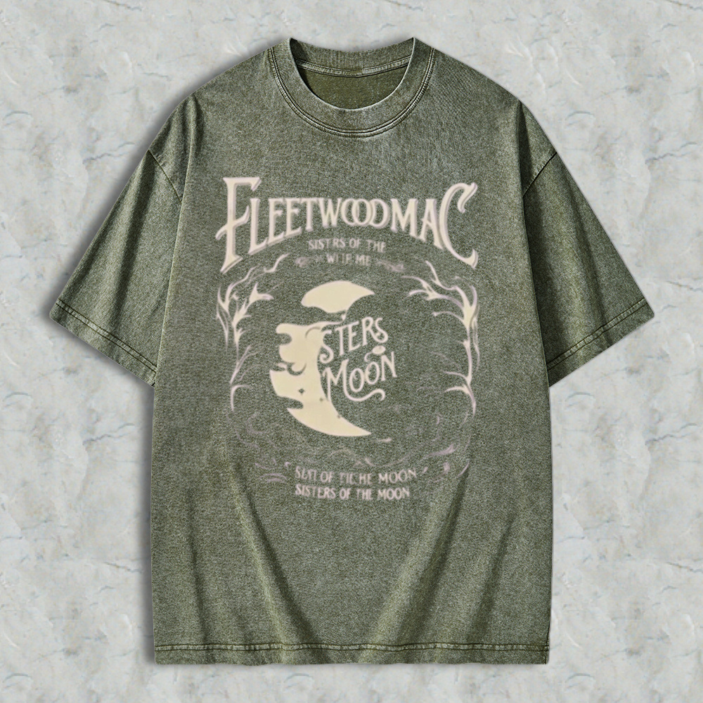 Vintage Fleetwood Mac Sisters Of The Moon Retro Band Tee