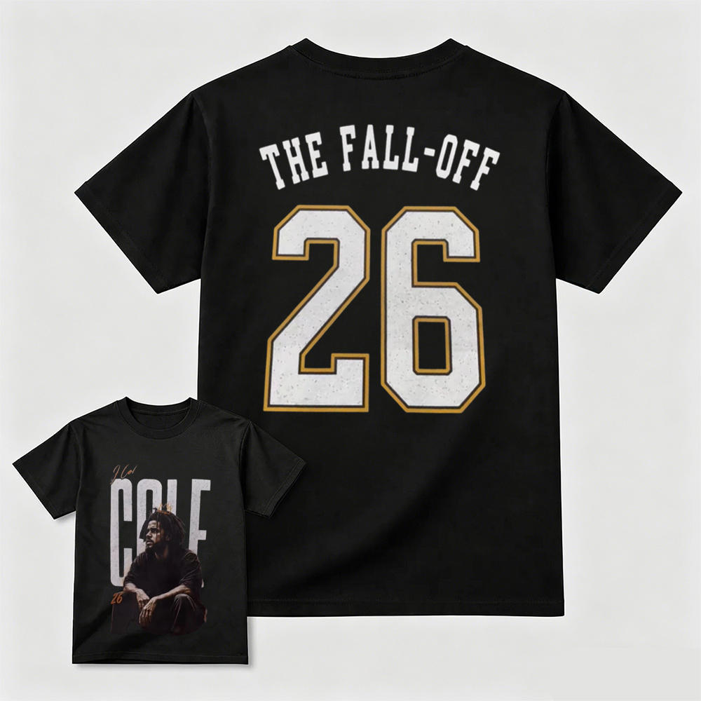 J. Cole Vintage Hip Hop Graphic Oversized T-Shirt