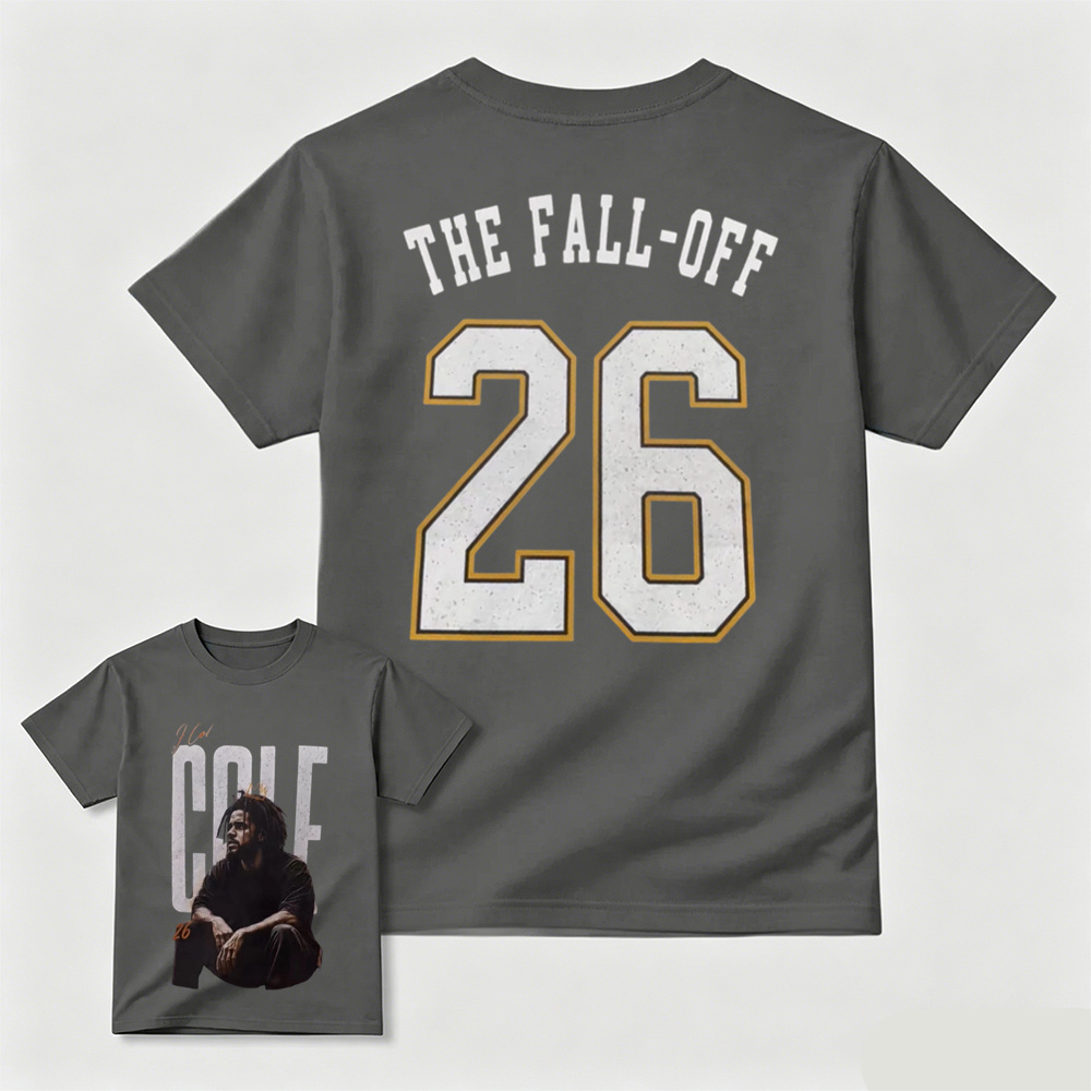 J. Cole Vintage Hip Hop Graphic Oversized T-Shirt