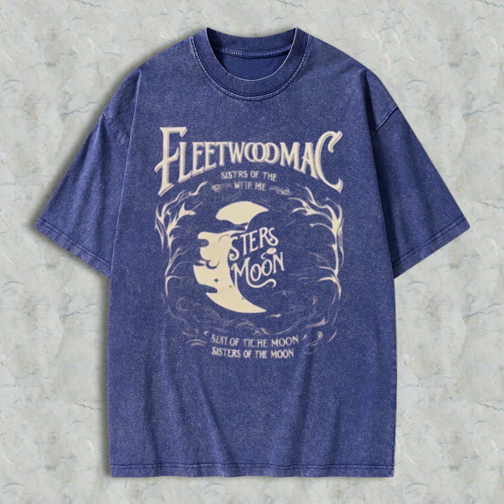 Vintage Fleetwood Mac Sisters Of The Moon Retro Band Tee