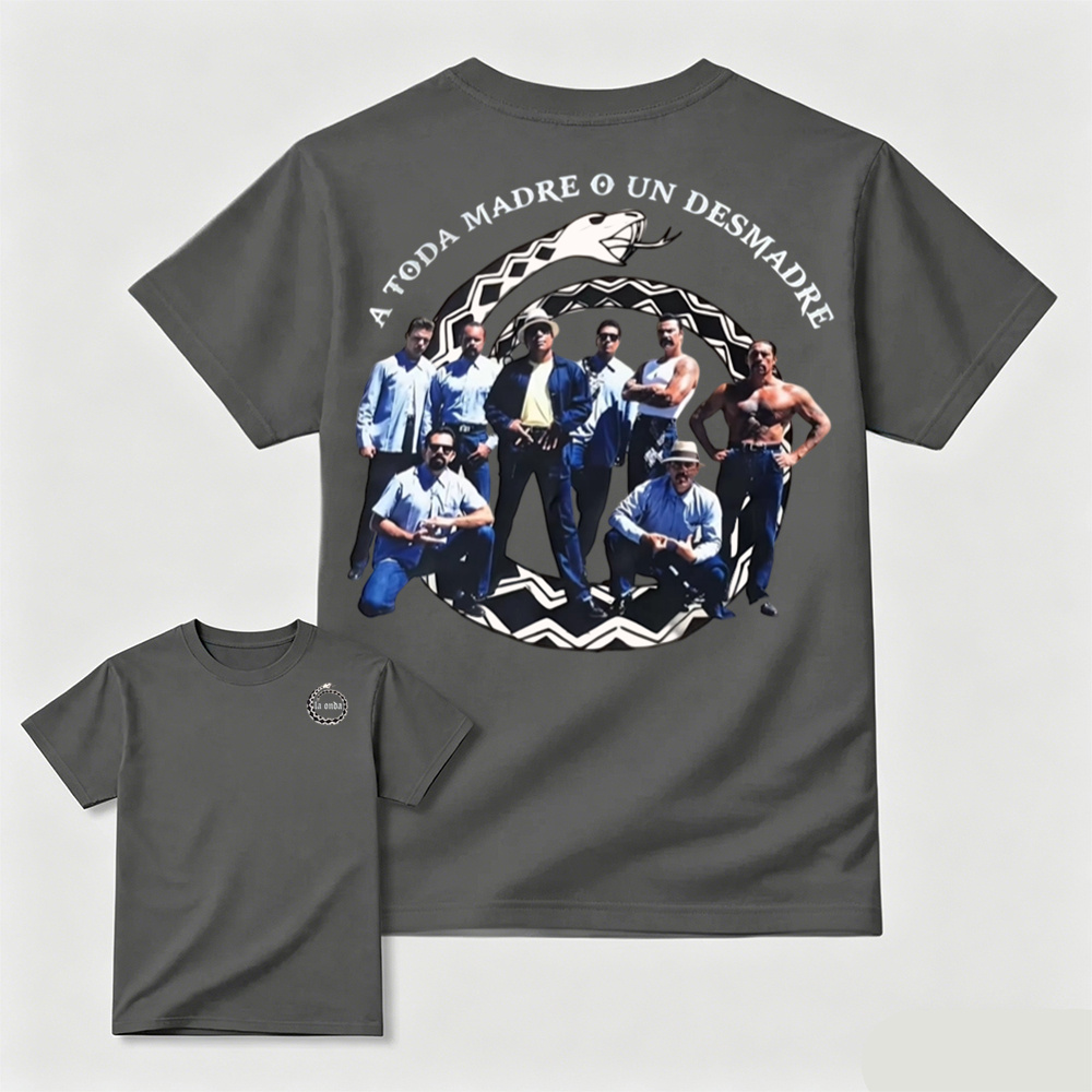 A Toda Madre Mexican Cowboy Graphic T-Shirt – Vintage Western Style Tee