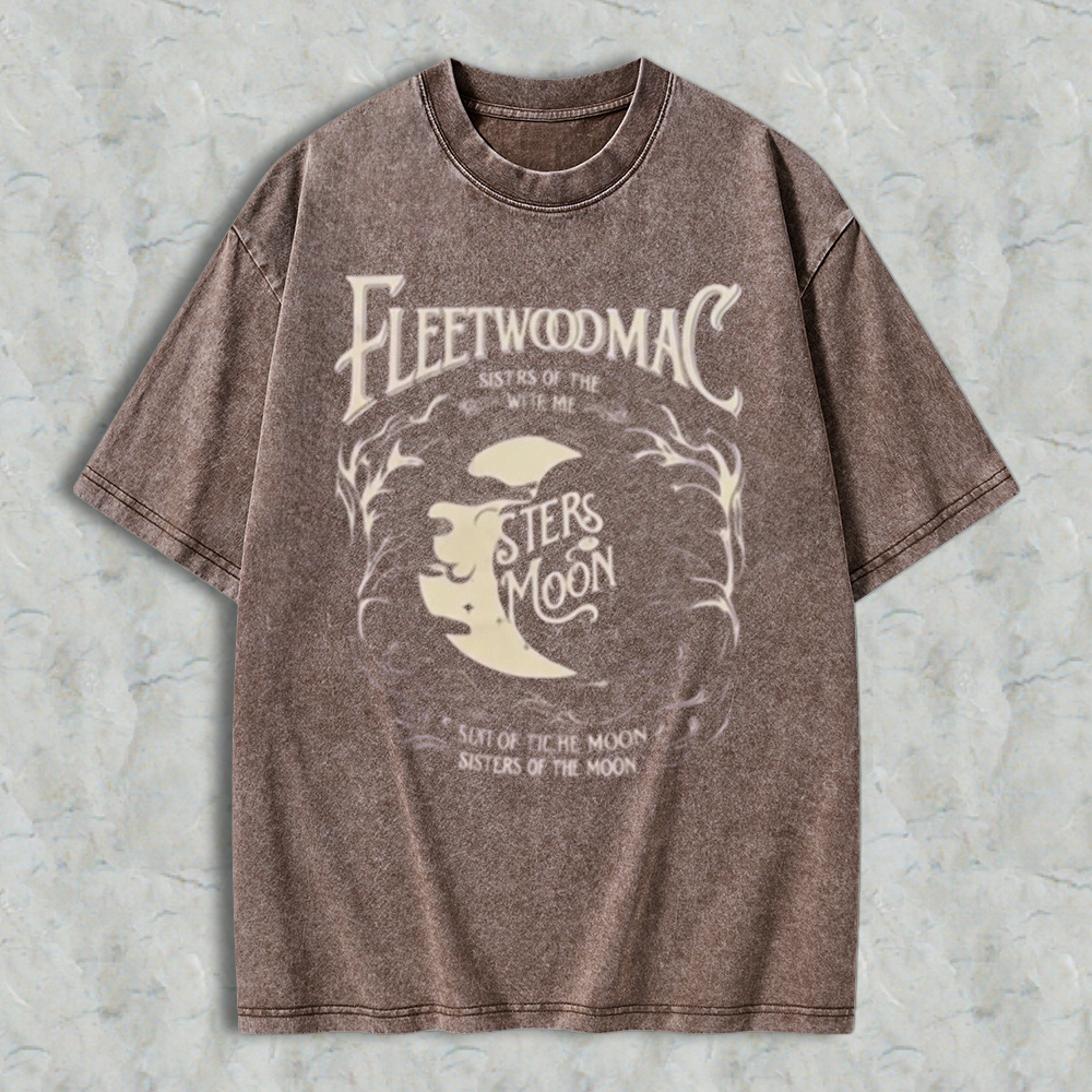 Vintage Fleetwood Mac Sisters Of The Moon Retro Band Tee