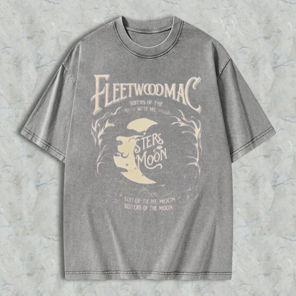Vintage Fleetwood Mac Sisters Of The Moon Retro Band Tee