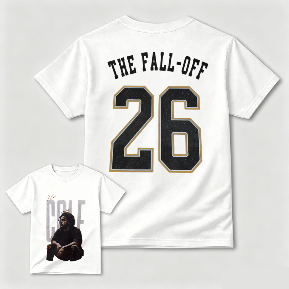 J. Cole Vintage Hip Hop Graphic Oversized T-Shirt