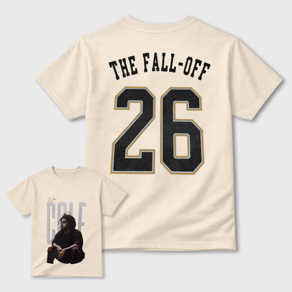 J. Cole Vintage Hip Hop Graphic Oversized T-Shirt