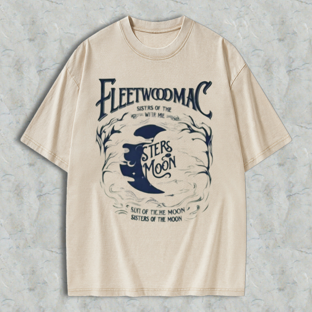 Vintage Fleetwood Mac Sisters Of The Moon Retro Band Tee