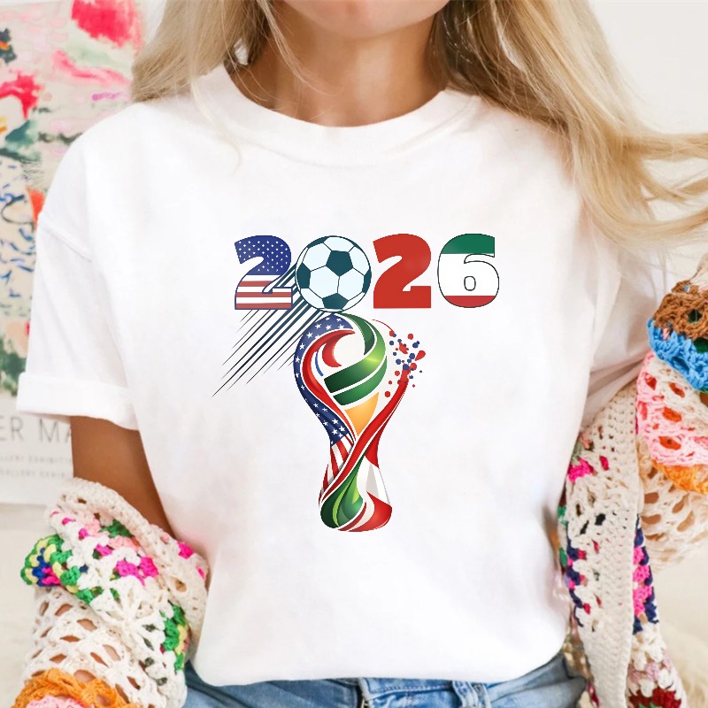 2026 World Cup Usa Mexico Canada Soccer Football T-shirt