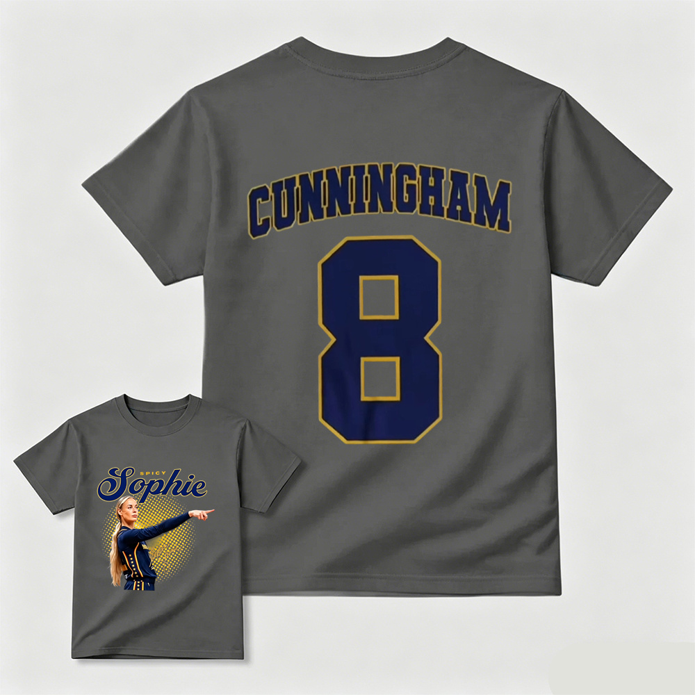 [Copy]Sophie Cunningham Vintage Basketball Graphic Tee, Retro Sports Fan Unisex Cotton T-Shirt