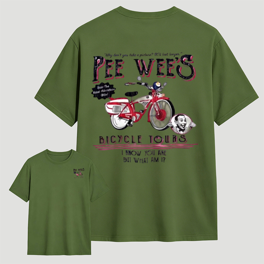 Vintage Retro Bicycle Tours Nostalgic Graphic T‑Shirt