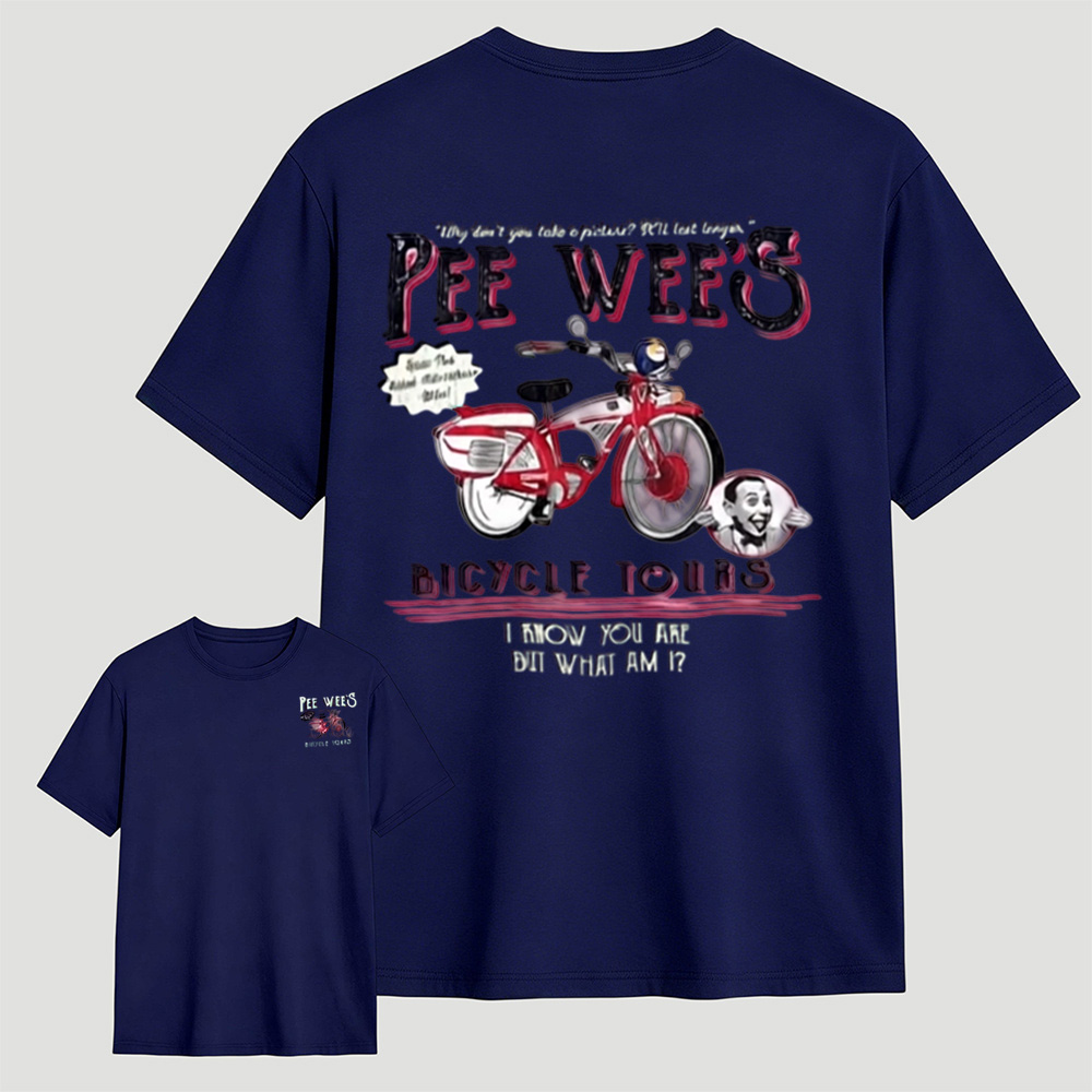 Vintage Retro Bicycle Tours Nostalgic Graphic T‑Shirt