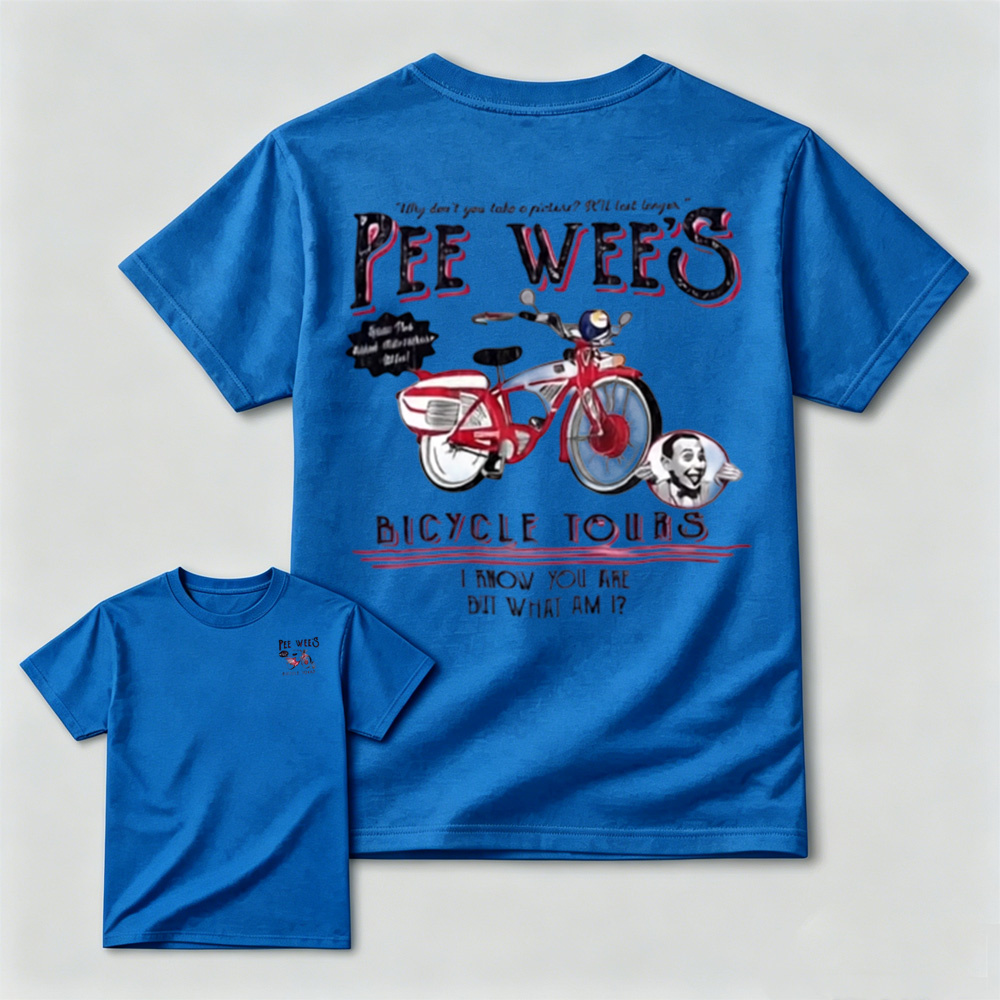 Vintage Retro Bicycle Tours Nostalgic Graphic T‑Shirt