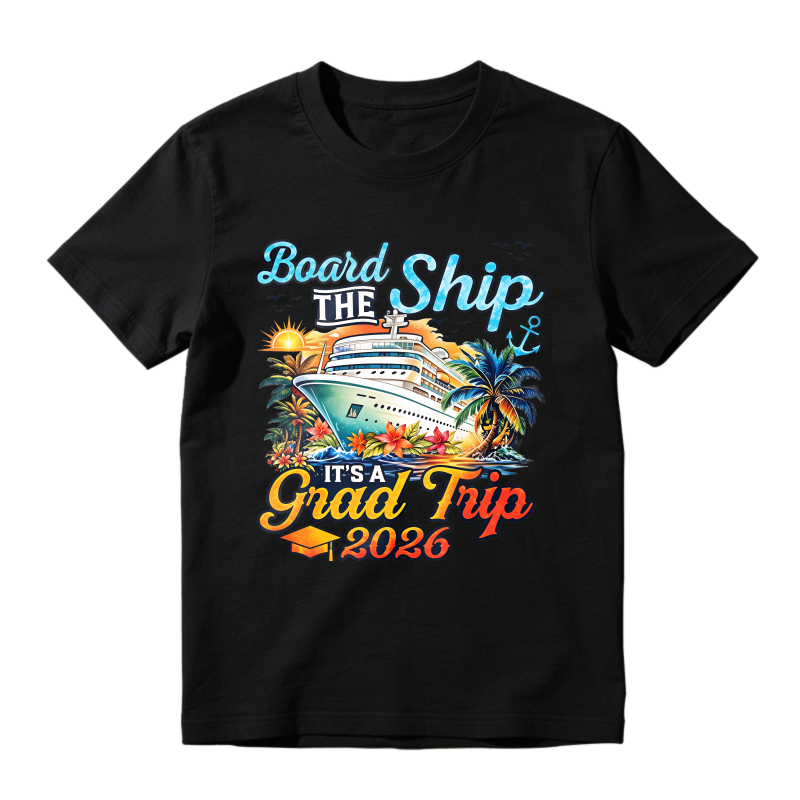 Cruise Ship Graduation 2026 Party T-shirt