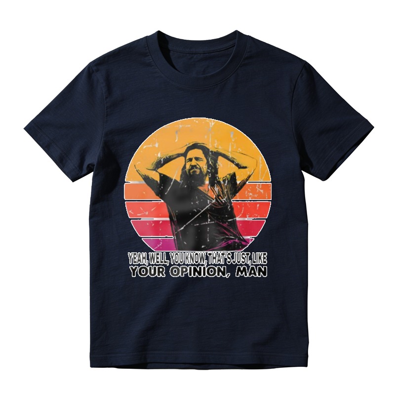 Retro Vintage Sunset Silhouette Yeah Well You Know Thats Just Like Your Opinion Man Graphic Unisex Classic T-shirt