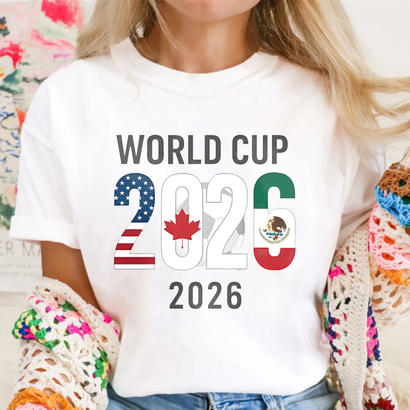 World Cup 2026 Usa Canada Mexico Unisex Classic T-shirt