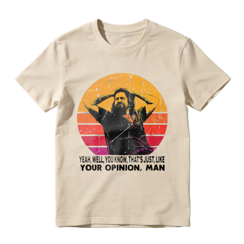 Retro Vintage Sunset Silhouette Yeah Well You Know Thats Just Like Your Opinion Man Graphic Unisex Classic T-shirt