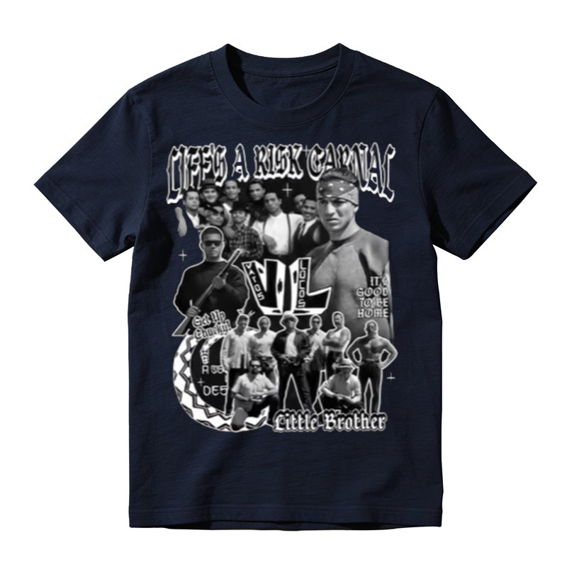 Vintage Skeleton Flag Graphic T-Shirt – Gothic Oversized Streetwear Tee