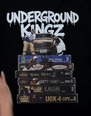 Underground Kingz Graphic T-Shirt – Urban Hip Hop Streetwear Vintage Tee
