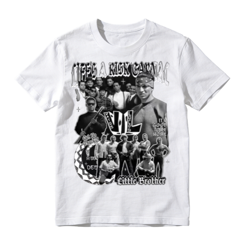 Vintage Skeleton Flag Graphic T-Shirt – Gothic Oversized Streetwear Tee