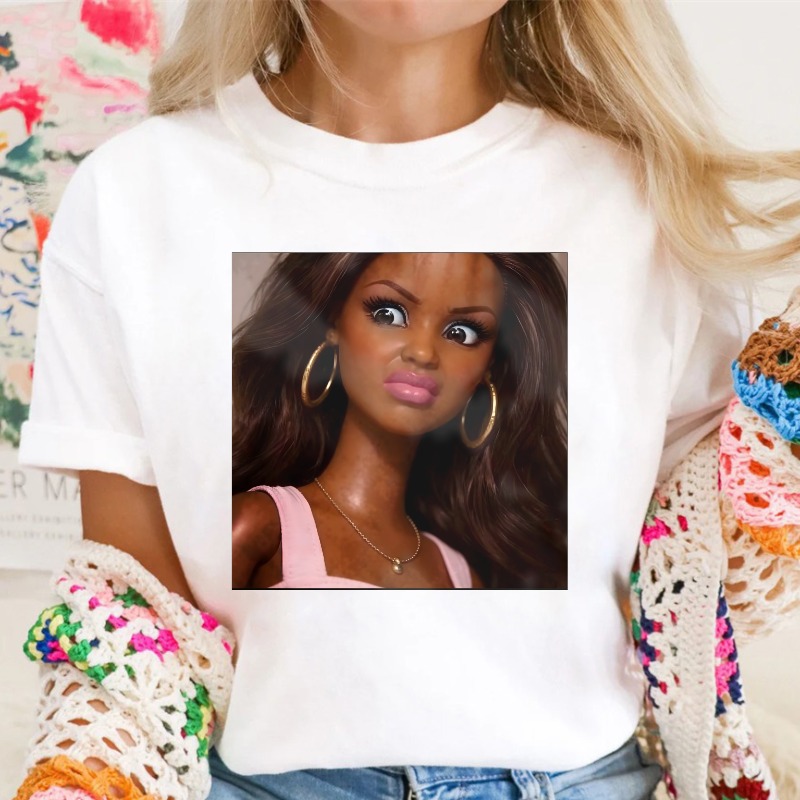 Barbie Doll Portrait T-shirt