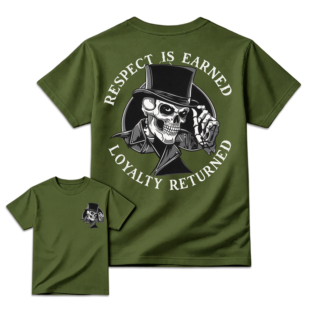 [Copy]Retro Distressed Bull Skull Art Graphic Tee Unisex Western Back Print T-Shirt
