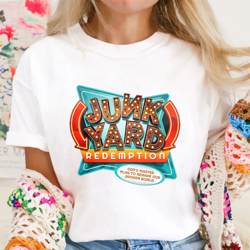 Junk Yard Redemption Gods Master Plan To Remake Our Broken World Unisex Classic T-shirt
