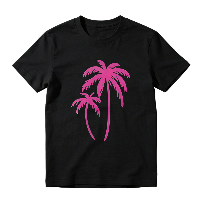 Palm Tree Design T-shirt