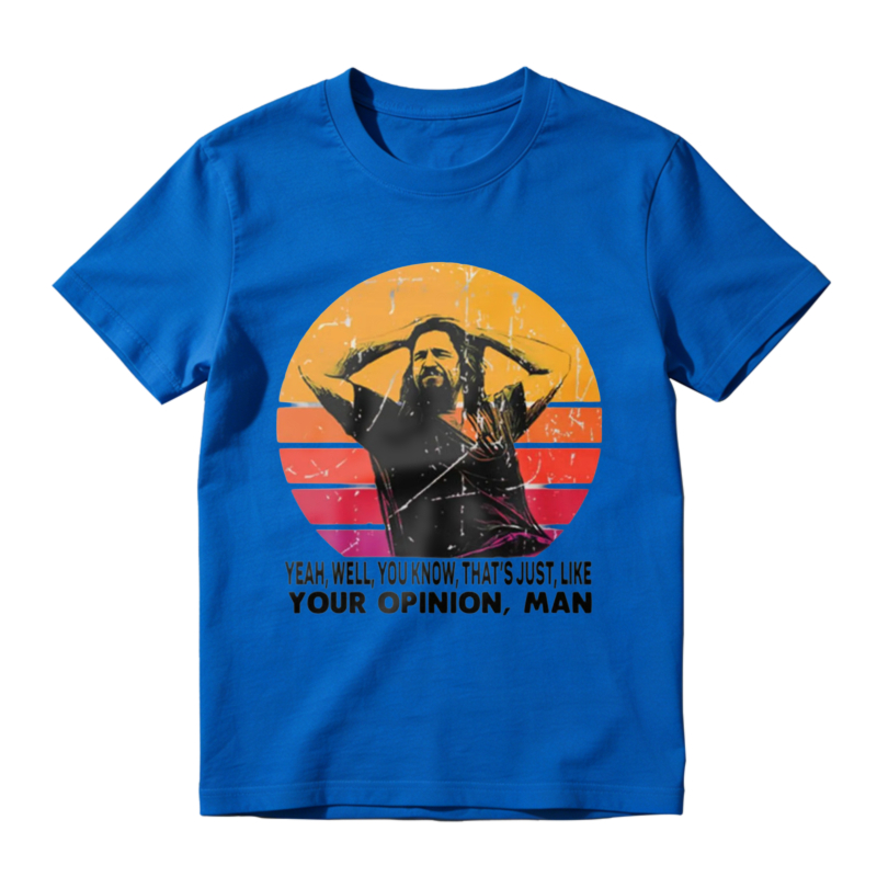Retro Vintage Sunset Silhouette Yeah Well You Know Thats Just Like Your Opinion Man Graphic Unisex Classic T-shirt