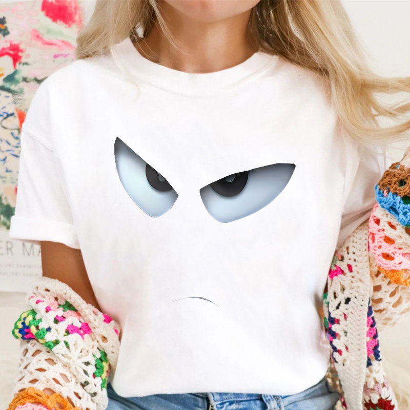 Angry Eyes Face Design Unisex Classic T-shirt