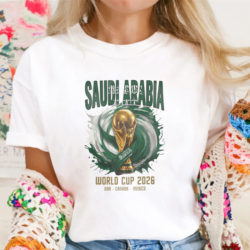 Saudi Arabia World Cup 2026 Usa Canada Mexico Unisex Classic T-shirt