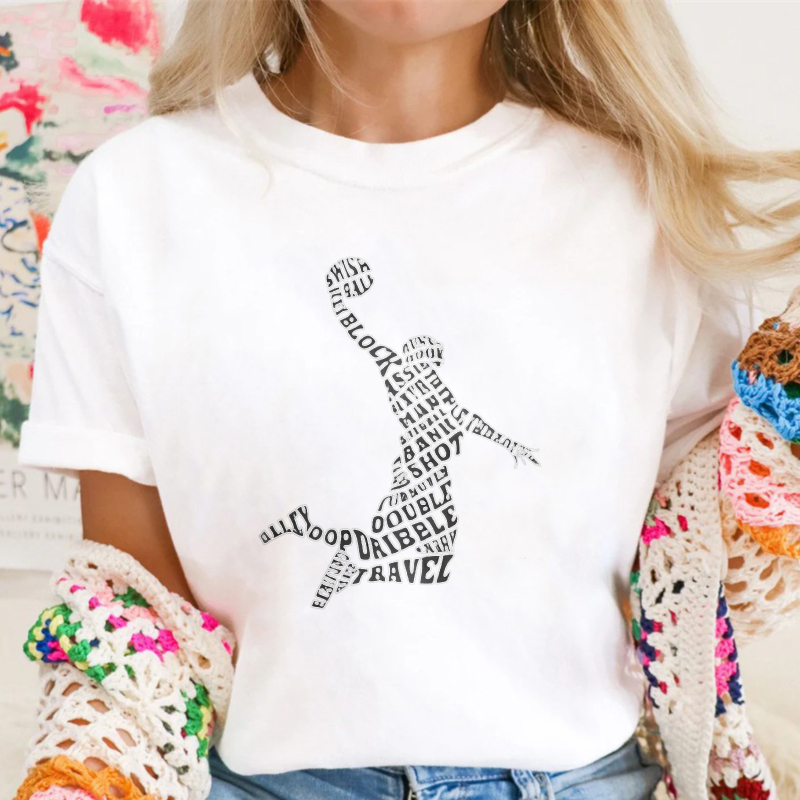 Basketball Words Design Unisex Classic T-shirt